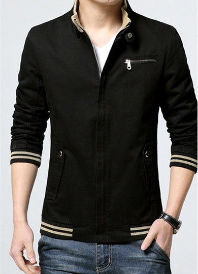 Men Casual Coat Pure Cotton