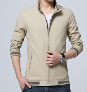 Men Casual Coat Pure Cotton